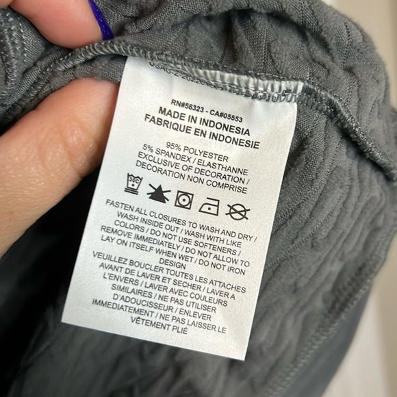 NWT Nike Therma-Fit Swift Element Long Sleeve Running Top - Smoke Grey - Picture 5 of 7